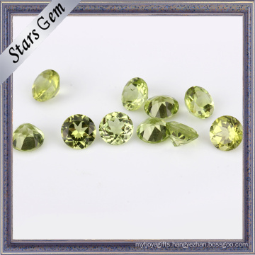 Perfect Natural Cut Peridot Stone Beads